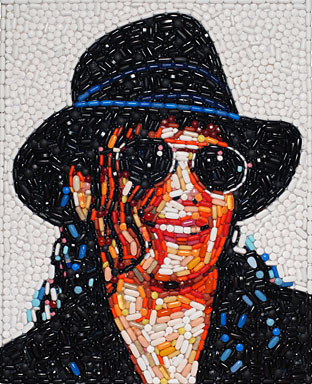Michael Jackson Mosaic