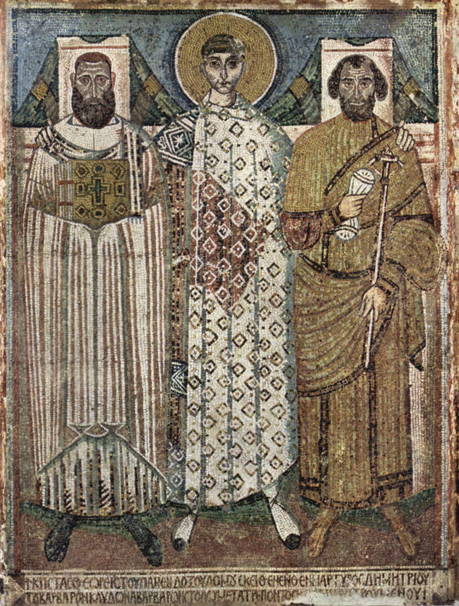 st-demetrius-mosaic-in-thessaloniki-basilica