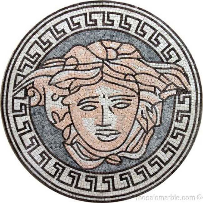 MD304 Versace medallion Mosaic | Mosaic Marble