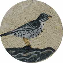 AN1031 Bird Nature Garden Design  Mosaic