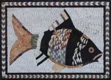 AN1101 Cute Little Fish Design  Mosaic
