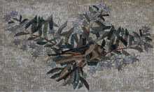 Home Decor Mosaic with Birds