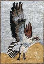 AN134 Eagle with spread wings Mosaic