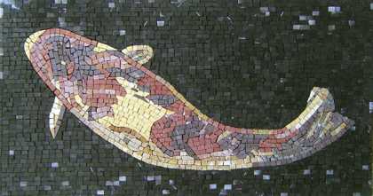 Koi Fish Mosaic