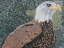 AN221 Eagle head Mosaic