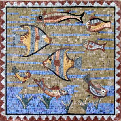 Sea Life Mosaic Tile Patterns