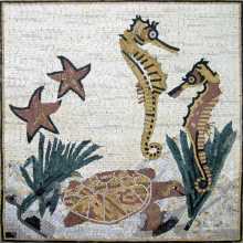 AN263 Sea life Mosaic