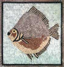 Big Wide Fish  Mosaic