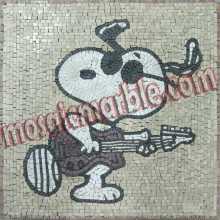 Snoopy Cartoons Mosaic