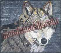 AN535 Wolf head Mosaic