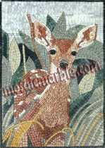 AN540 Beautiful gazelle Mosaic