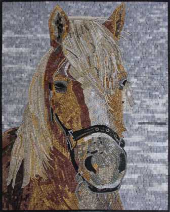 AN626 Horse head Mosaic
