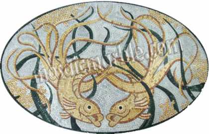 AN643 Fish art Mosaic