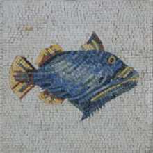 AN802 This Little Fishy Swimming in the Sea  Mosaic