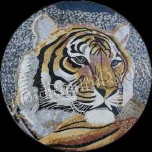 AN839 Tiger head Mosaic