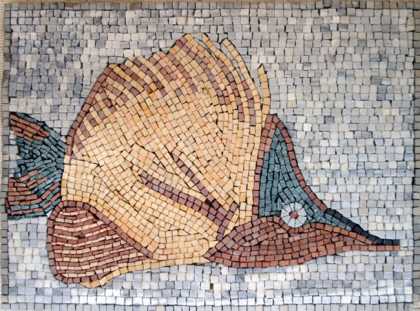 AN87 Multicolor fish Mosaic