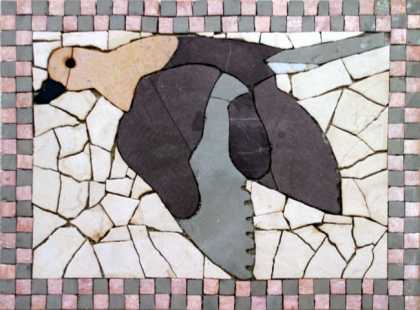 Flying Pigeon Mosaic Slates Art