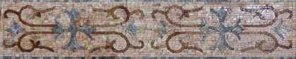 BD105 Simple Ancient Motif Border Design  Mosaic