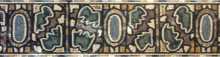 BD280 artistic decorative border Mosaic