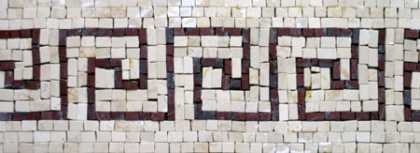 BD55 Greek Border Mosaic