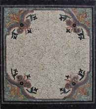 CR1231 Autumn Spirit Stone Floor Carpet Decor  Mosaic
