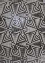 CR1238 Spirals Motif Carpet  Mosaic