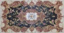 CR1267 Carpet Handmade Floral Home Decor  Mosaic
