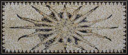 CR1275 Shine Bright Yogi Sun Handmade  Mosaic