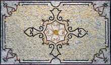 CR139 Refined simple flower geometric design