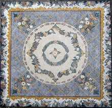 CR14 Multi design floral carpet Mosaic