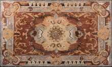 CR304 Handmade Floor Rug Carpet Arabian Style  Mosaic