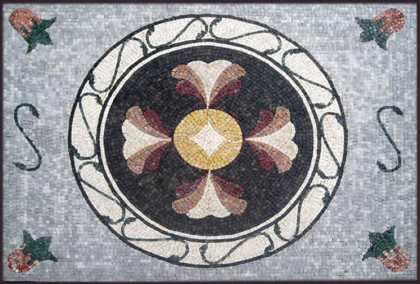 CR32 Artistic  carpet Mosaic