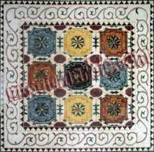 CR351 Oriental style floral carpet Mosaic