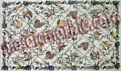 CR382 Fruit assortment carpet Mosaic