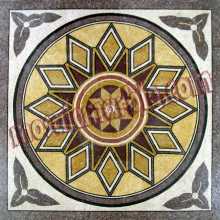 CR451 Big geometric flower carpet Mosaic