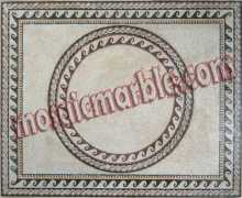 CR465 Simple wave border carpet Mosaic