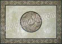 CR492 Simple grey stone carpet Mosaic