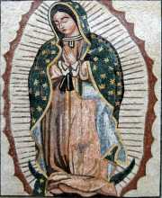 Our Lady of Guadalupe Religious Mosaic