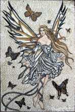Butterfly Fairy Mosaic