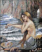 FG285 Mermaid Marble Mosaic Mosaic
