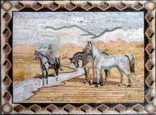 Horse Road Trip  Mosaic