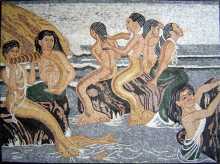 Party with the Sirens Mosaic