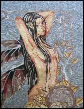 Wings and Shield Mosaic