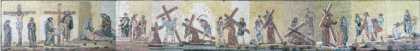 Stations of the Cross Horizontal Series Religious Mosaic