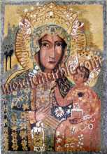 Our Lady of Czestochowa Byzantine Religious Mosaic