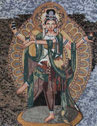 Hindu God Lord Shiva  Mosaic