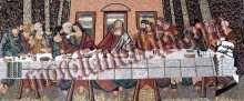 The Last Supper Religious Mosaic