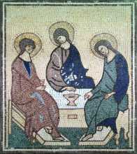 Magdalane, Salome & Mary mother of James Mosaic