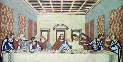 The Last Supper Christian Wall Mosaic
