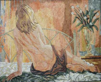 Nude Model Art Mosaic